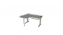 Stôl rastúci rohový ľavý │ šedá perlička / béžová (crema)